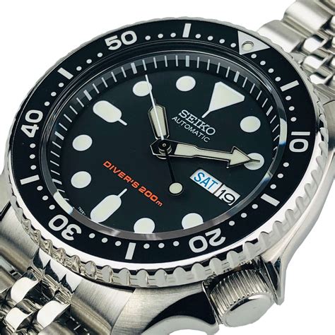 seiko automatic diver watch homage